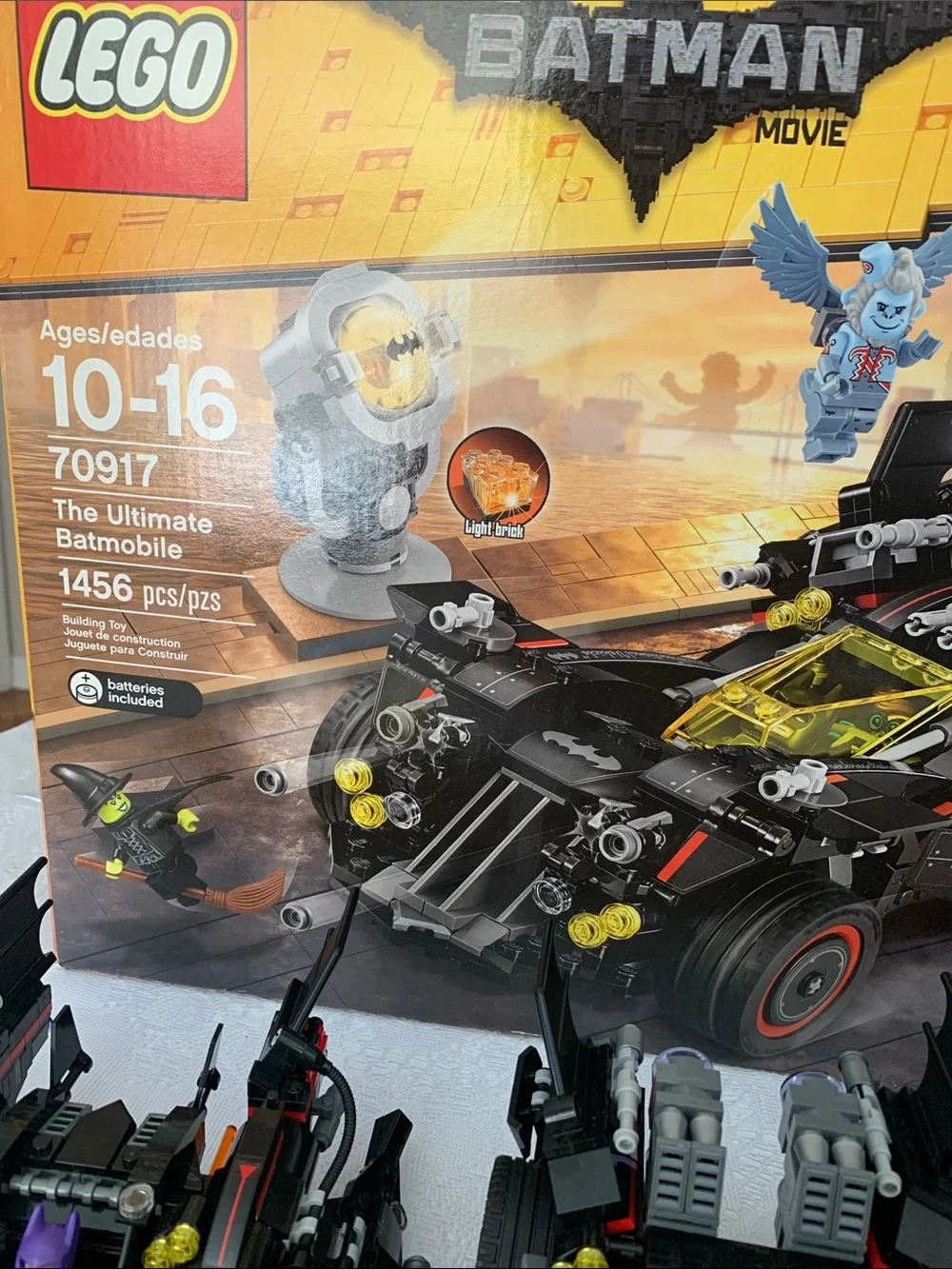 LEGO 70917 The Ultimate Batmobile Building Set 90% complete